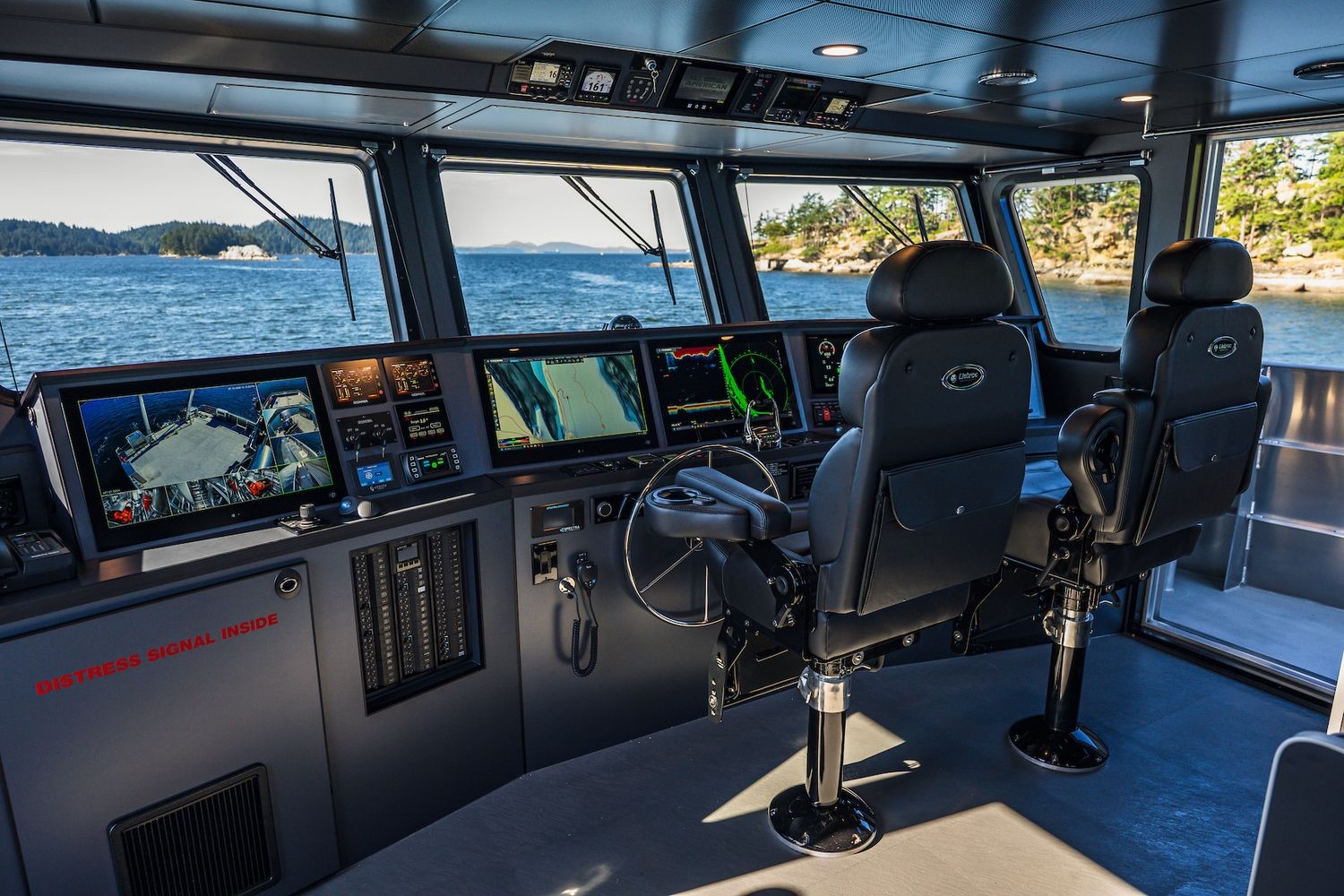 Research Vessel Osprey interior