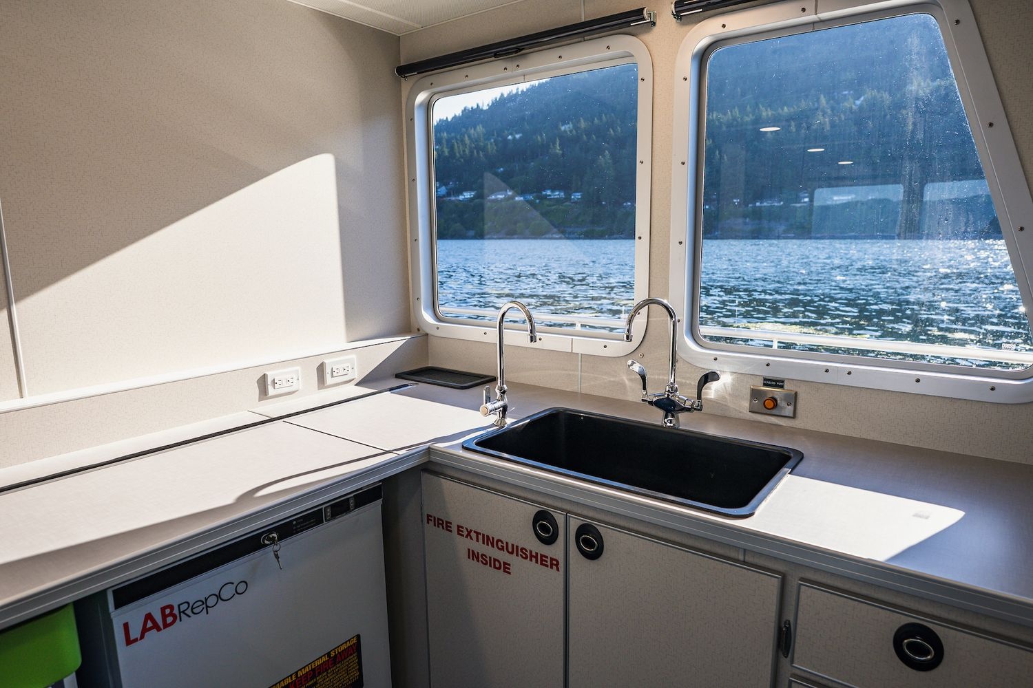 Research Vessel Osprey interior
