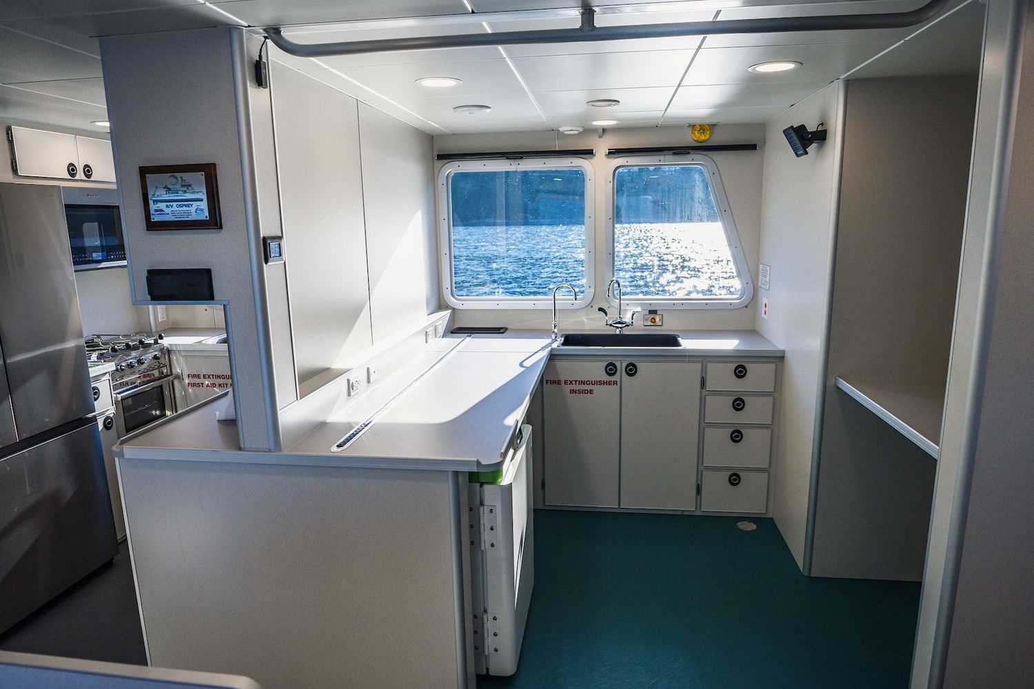 Research Vessel Osprey interior