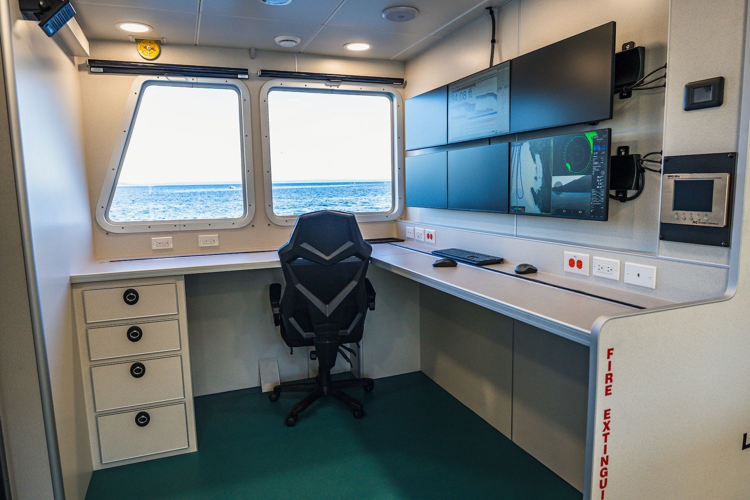 Research Vessel Osprey interior
