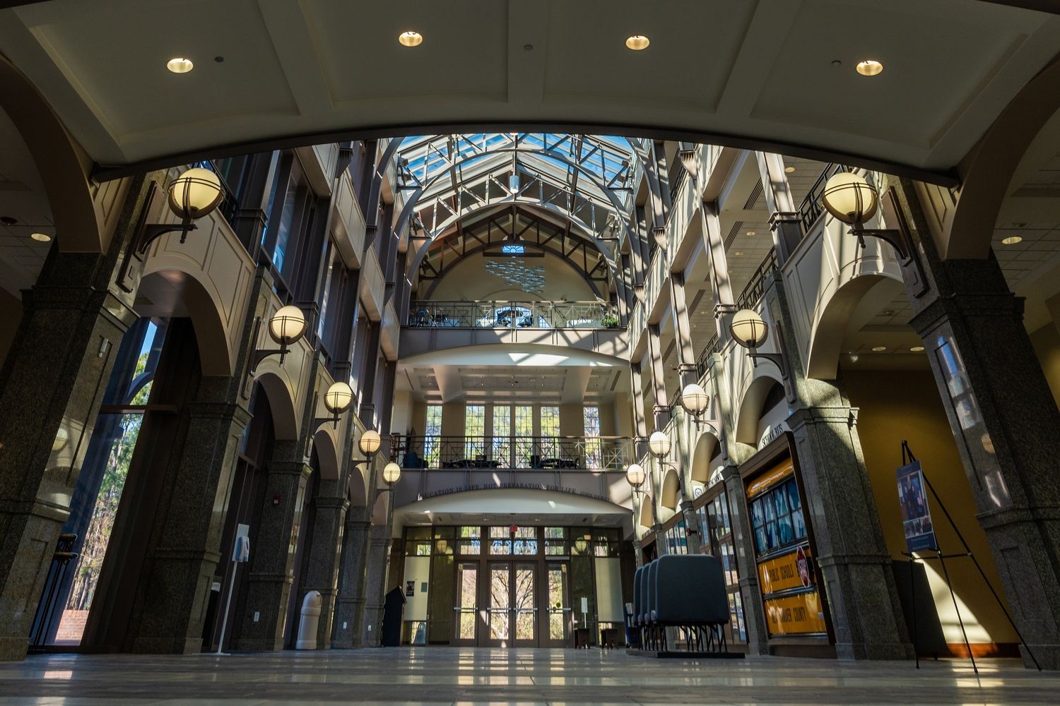 Education building interior