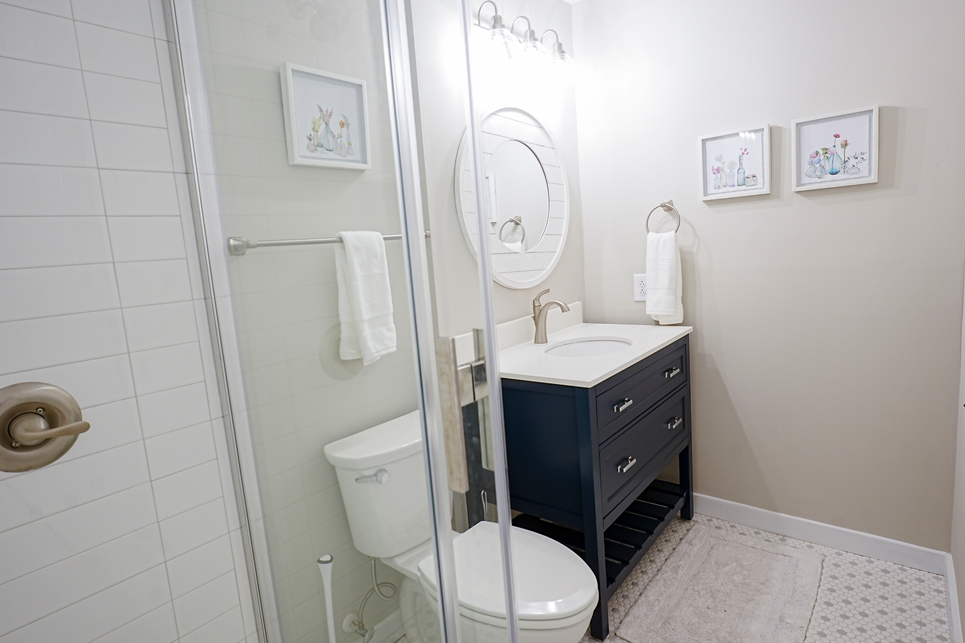 Bathroom in combs house