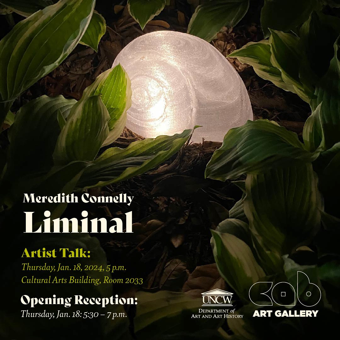 Meredith Connelly Liminal illuminated mushroom