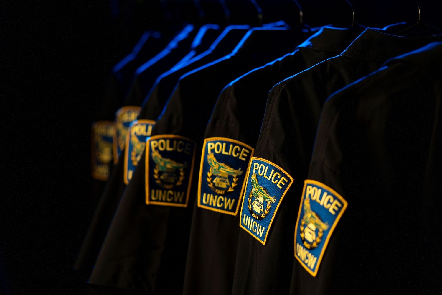 UNCW Police shoulder patches